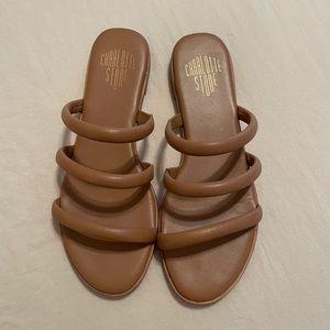 Charlotte Stone Bruna Sandals - EUC
